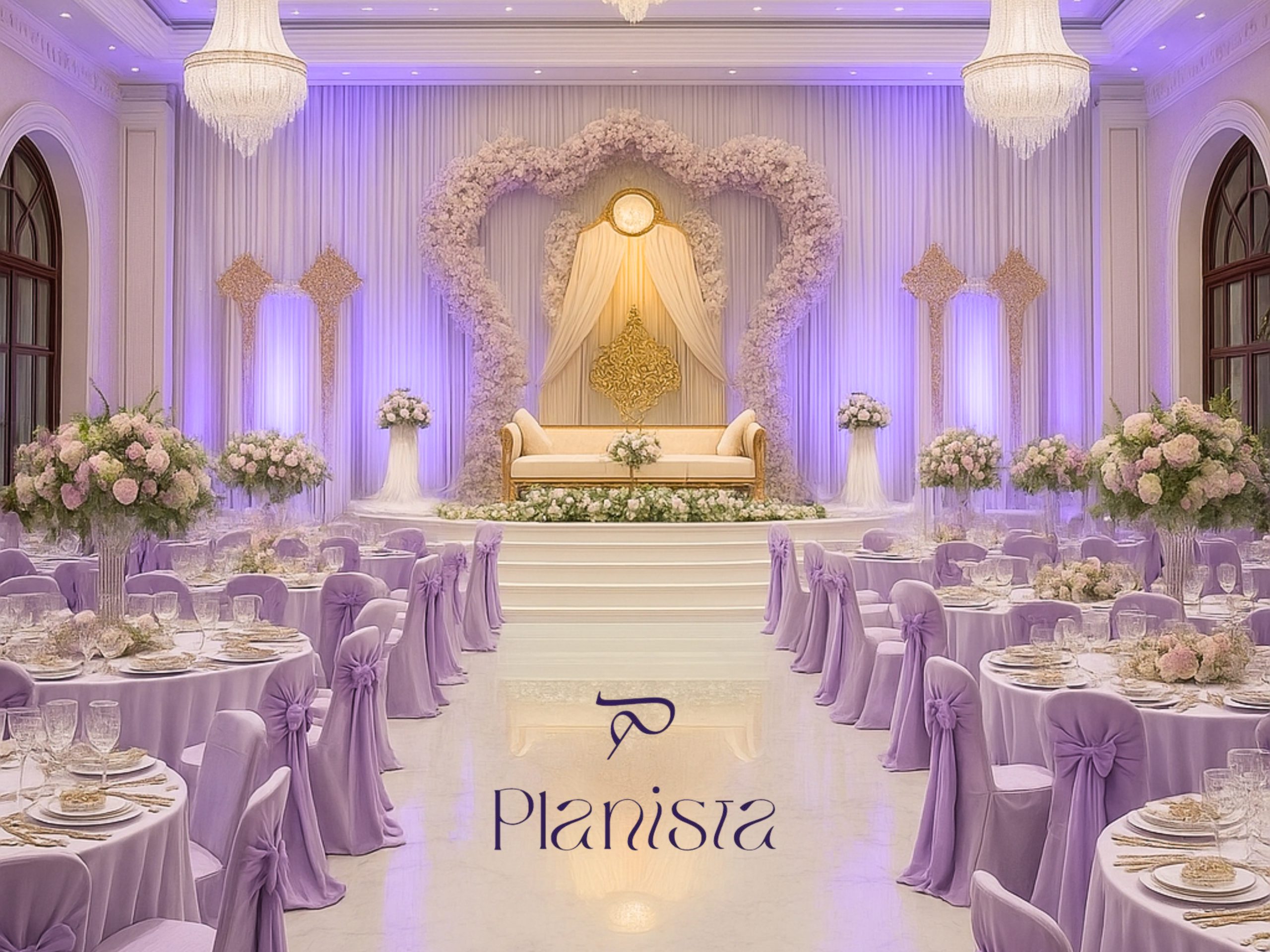 تنسيق حفلات الزفاف